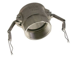 Camlock DN 75 (3'') Koppeling Rvs3'' NPT binnendraad Type D MIL-C-27487