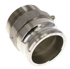 Camlock DN 75 (3'') Koppeling Rvs3'' NPT buitendraad Type F MIL-C-27487