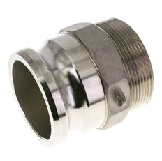 Camlock DN 75 (3'') Koppeling Rvs3'' NPT buitendraad Type F MIL-C-27487
