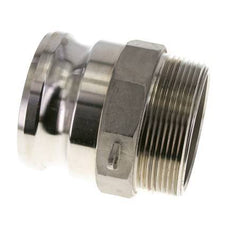 Camlock DN 75 (3'') Koppeling Rvs3'' NPT buitendraad Type F MIL-C-27487