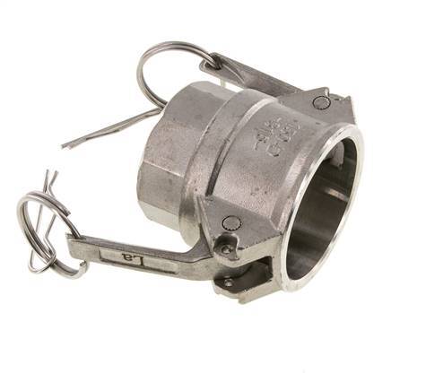 Camlock DN 40 (1 1/2'') Koppeling Rvs1 1/2'' NPT binnendraad Type D MIL-C-27487