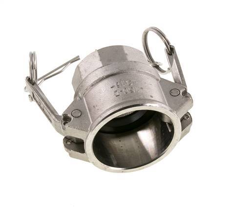 Camlock DN 40 (1 1/2'') Koppeling Rvs1 1/2'' NPT binnendraad Type D MIL-C-27487