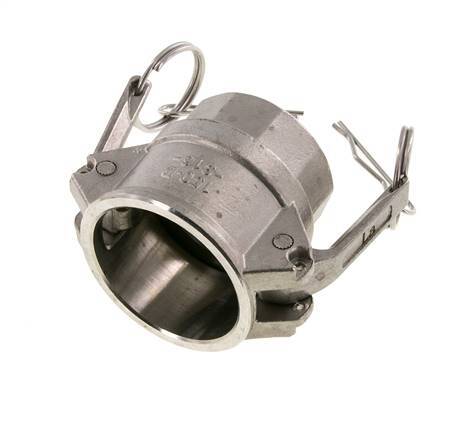 Camlock DN 40 (1 1/2'') Koppeling Rvs1 1/2'' NPT binnendraad Type D MIL-C-27487