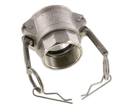 Camlock DN 40 (1 1/2'') Koppeling Rvs1 1/2'' NPT binnendraad Type D MIL-C-27487
