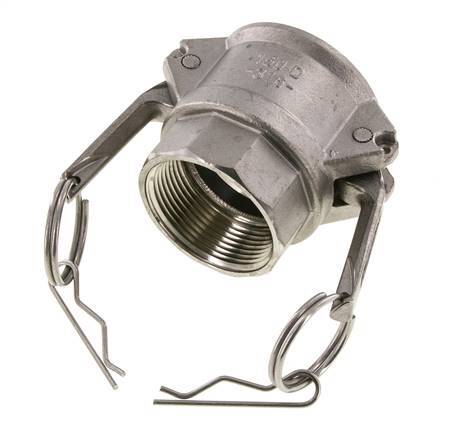 Camlock DN 40 (1 1/2'') Koppeling Rvs1 1/2'' NPT binnendraad Type D MIL-C-27487