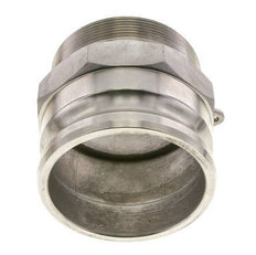 Camlock DN 90 (4'') Koppeling Rvs4'' NPT buitendraad Type F MIL-C-27487