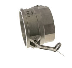 Camlock DN 90 (4'') Koppeling Rvs4'' NPT binnendraad Type D MIL-C-27487
