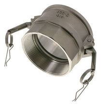 Camlock DN 90 (4'') Koppeling Rvs4'' NPT binnendraad Type D MIL-C-27487