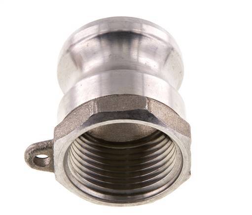 Camlock DN 25 (1'') Koppeling Rvs1'' NPT binnendraad Type A MIL-C-27487