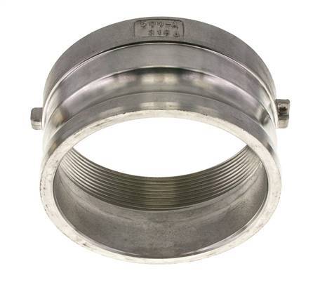 Camlock DN 120 (5'') Koppeling Rvs5'' NPT binnendraad Type A MIL-C-27487