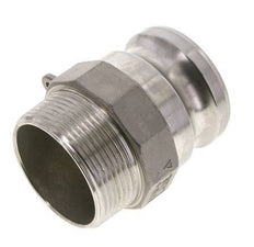 Camlock DN 60 (2 1/2'') Koppeling Rvs2 1/2'' NPT buitendraad Type F MIL-C-27487