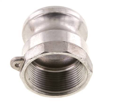Camlock DN 40 (1 1/2'') Koppeling Rvs1 1/2'' NPT binnendraad Type A MIL-C-27487