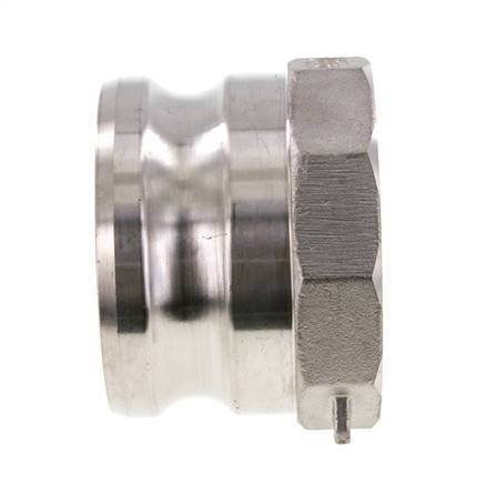 Camlock DN 75 (3'') Koppeling Rvs3'' NPT binnendraad Type A MIL-C-27487