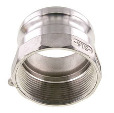 Camlock DN 75 (3'') Koppeling Rvs3'' NPT binnendraad Type A MIL-C-27487