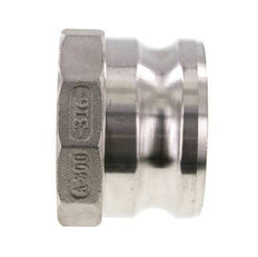 Camlock DN 75 (3'') Koppeling Rvs3'' NPT binnendraad Type A MIL-C-27487