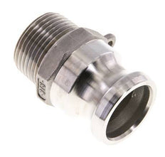 Camlock DN 25 (1'') Koppeling Rvs1'' NPT buitendraad Type F MIL-C-27487