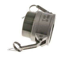 Camlock DN 75 (3'') Koppeling Rvs3'' NPT buitendraad Type B MIL-C-27487