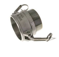 Camlock DN 75 (3'') Koppeling Rvs3'' NPT buitendraad Type B MIL-C-27487