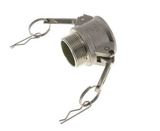 Camlock DN 40 (1 1/2'') Koppeling Rvs1 1/2'' NPT buitendraad Type B MIL-C-27487