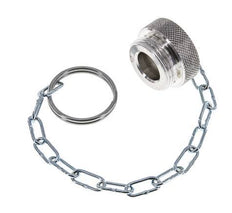 NPT 1/4" Aluminium Stofbeschermingskap voor snelkoppeling met ketting