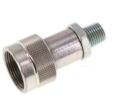 Stalen DN 6.3 Hydraulische Koppeling Snelkoppeling 1/4 inch NPT buitendraad ISO 14540 D 15.9 mm