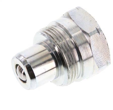 Stalen DN 10 Hydraulische Koppeling Insteeknippel 3/8 inch NPT binnendraad ISO 14540 D 19 mm