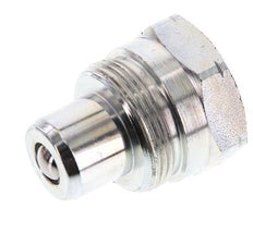 Stalen DN 10 Hydraulische Koppeling Insteeknippel 3/8 inch NPT binnendraad ISO 14540 D 19 mm