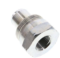 Stalen DN 10 Hydraulische Koppeling Insteeknippel 3/8 inch NPT binnendraad ISO 14540 D 19 mm