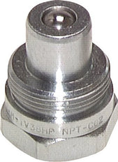 Stalen Hydraulische Koppeling Insteeknippel 3/8 inch NPT binnendraad