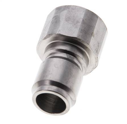 RVS DN 12 Spuitpistool Insteeknippel G 3/8 inch Buitendraad