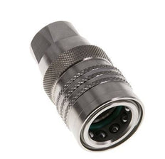 RVS DN 10 Wasapparatuur Snelkoppeling G 3/8 inch Buitendraad Dubbele afsluiting