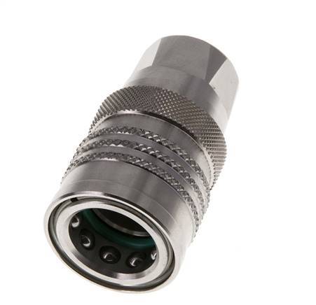 RVS DN 10 Wasapparatuur Snelkoppeling G 3/8 inch Buitendraad Dubbele afsluiting