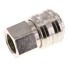 Vernikkeld Messing DN 7.2 (Euro) Luchtkoppeling Snelkoppeling G 3/8 inch Binnendraad FKM