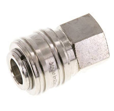 Vernikkeld Messing DN 7.2 (Euro) Luchtkoppeling Snelkoppeling G 3/8 inch Binnendraad FKM