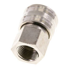 Vernikkeld Messing DN 7.2 (Euro) Luchtkoppeling Snelkoppeling G 3/8 inch Binnendraad FKM