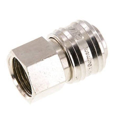 Vernikkeld Messing DN 7.2 (Euro) Luchtkoppeling Snelkoppeling G 1/2 inch Binnendraad FKM