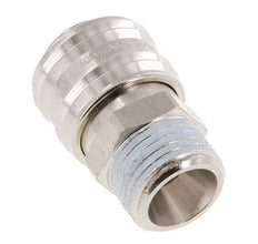 Vernikkeld Messing DN 7.2 (Euro) Luchtkoppeling Snelkoppeling G 1/2 inch Buitendraad FKM