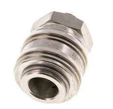 Vernikkeld Messing DN 7.2 (Euro) Luchtkoppeling Snelkoppeling G 1/8 inch Buitendraad FKM