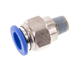 10mm x R1/8'' Push-in Fitting with Male Threads Brass/PA 66 NBR [2 Pieces]