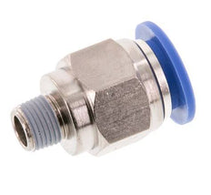 12mm x R1/8'' Messing/PA 66 Insteekfitting Buitendraad NBR [2 Stuks]