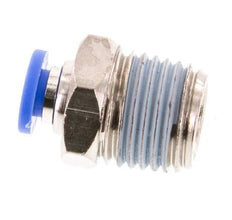 4mm x R1/4'' Messing/PA 66 Insteekfitting buitendraad NBR [5 Stuks]