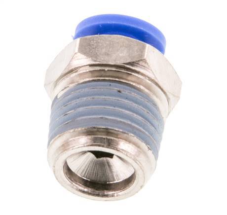 4mm x R1/4'' Messing/PA 66 Insteekfitting buitendraad NBR [5 Stuks]
