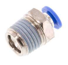 4mm x R1/4'' Messing/PA 66 Insteekfitting buitendraad NBR [5 Stuks]
