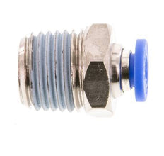 4mm x R1/4'' Messing/PA 66 Insteekfitting buitendraad NBR [5 Stuks]