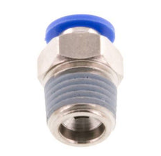 6mm x R1/4'' Messing/PA 66 Insteekfitting buitendraad NBR [5 Stuks]