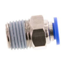 6mm x R1/4'' Messing/PA 66 Insteekfitting buitendraad NBR [5 Stuks]