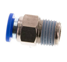 8mm x R1/4'' Messing/PA 66 Insteekfitting buitendraad NBR [5 Stuks]