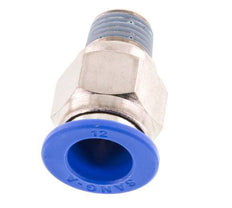 12mm x R1/4'' Messing/PA 66 Insteekfitting Buitendraad NBR [2 Stuks]
