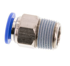 10mm x R3/8'' Messing/PA 66 Insteekfitting Buitendraad NBR [2 Stuks]