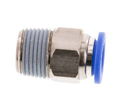 10mm x R3/8'' Messing/PA 66 Insteekfitting Buitendraad NBR [2 Stuks]